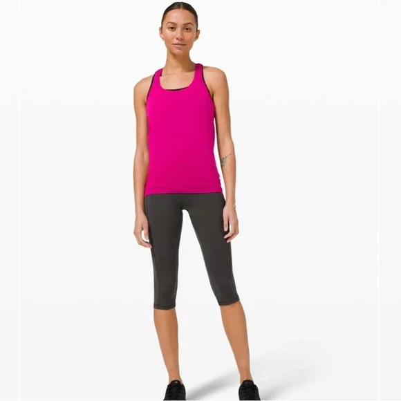 Lululemon Swiftly Tech Hip Length Racerback 2.0 - Ripened Raspberry - Picture 5 of 9